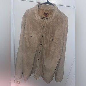 Vintage Eddie Bauer/Seattle Suede 100% Leather Men’s Jacket XL